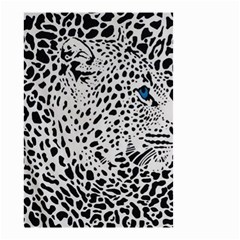 Leopard In Art, Animal, Graphic, Illusion Small Garden Flag (two Sides) by nateshop