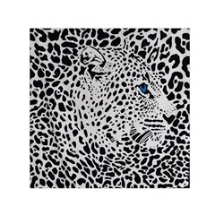 Leopard In Art, Animal, Graphic, Illusion Square Satin Scarf (30  X 30 ) by nateshop