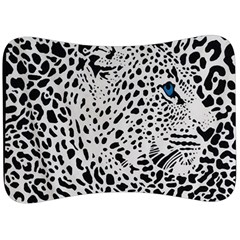 Leopard In Art, Animal, Graphic, Illusion Velour Seat Head Rest Cushion by nateshop