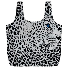 Leopard In Art, Animal, Graphic, Illusion Full Print Recycle Bag (xxl) by nateshop