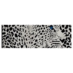 Leopard In Art, Animal, Graphic, Illusion Banner And Sign 12  X 4  by nateshop