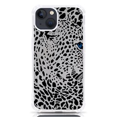 Leopard In Art, Animal, Graphic, Illusion Iphone 13 Tpu Uv Print Case by nateshop