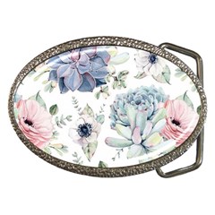 Nature, Floral, Flower, Print, Vintage Belt Buckles by nateshop