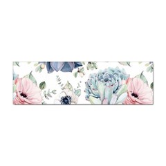 Nature, Floral, Flower, Print, Vintage Sticker (bumper) by nateshop