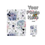 Nature, Floral, Flower, Print, Vintage Playing Cards 54 Designs (Mini) Front - Spade6