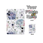 Nature, Floral, Flower, Print, Vintage Playing Cards 54 Designs (Mini) Front - Spade10