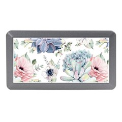 Nature, Floral, Flower, Print, Vintage Memory Card Reader (mini) by nateshop