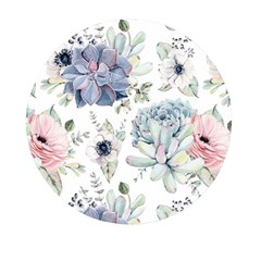 Nature, Floral, Flower, Print, Vintage Mini Round Pill Box (pack Of 5)