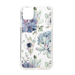 Nature, Floral, Flower, Print, Vintage Iphone 11 Tpu Uv Print Case by nateshop