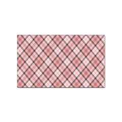 Pink Burberry, Abstract Sticker (rectangular) by nateshop