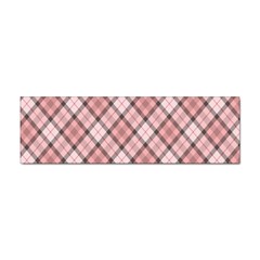 Pink Burberry, Abstract Sticker (bumper) by nateshop