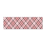 Pink Burberry, Abstract Sticker Bumper (100 pack) Front