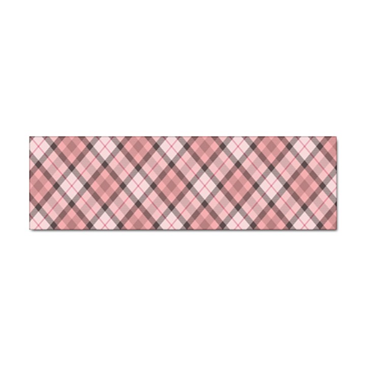 Pink Burberry, Abstract Sticker Bumper (100 pack)