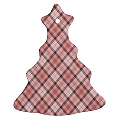 Pink Burberry, Abstract Christmas Tree Ornament (two Sides) by nateshop