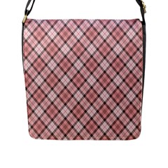 Pink Burberry, Abstract Flap Closure Messenger Bag (l) by nateshop