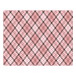 Pink Burberry, Abstract Two Sides Premium Plush Fleece Blanket (Large) 80 x60  Blanket Front