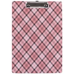 Pink Burberry, Abstract A4 Acrylic Clipboard by nateshop