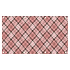 Pink Burberry, Abstract Banner And Sign 7  X 4 