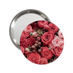 Pink Roses, Flowers, Love, Nature 2 25  Handbag Mirrors by nateshop