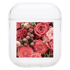 Pink Roses, Flowers, Love, Nature Soft Tpu Airpods 1/2 Case by nateshop