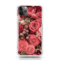 Pink Roses, Flowers, Love, Nature Iphone 11 Pro Max 6 5 Inch Tpu Uv Print Case by nateshop