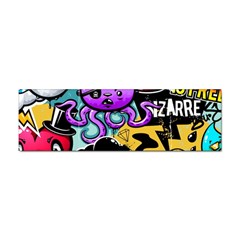 Cartoon Graffiti, Art, Black, Colorful Sticker Bumper (10 Pack) by nateshop