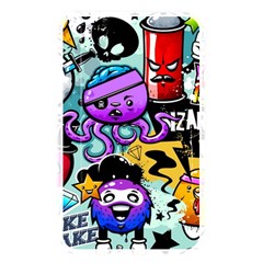 Cartoon Graffiti, Art, Black, Colorful Memory Card Reader (rectangular) by nateshop