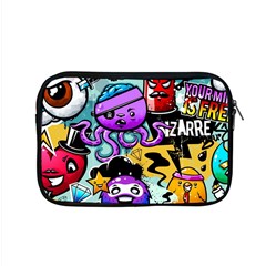 Cartoon Graffiti, Art, Black, Colorful Apple Macbook Pro 15  Zipper Case by nateshop