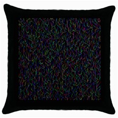 Amoled Noise, Throw Pillow Case (black) by nateshop