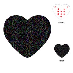 Amoled Noise, Playing Cards Single Design (heart) by nateshop