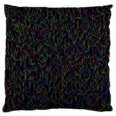 Amoled Noise, Large Cushion Case (one Side) by nateshop