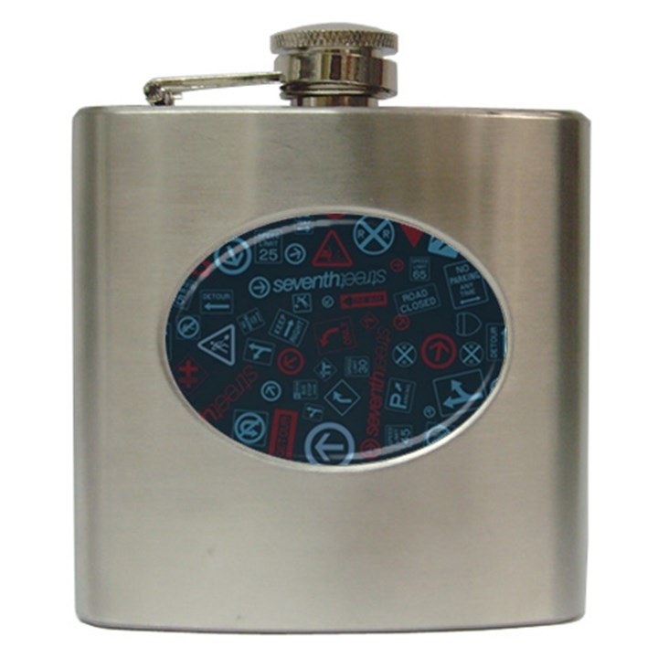 Background, Creed Hip Flask (6 oz)