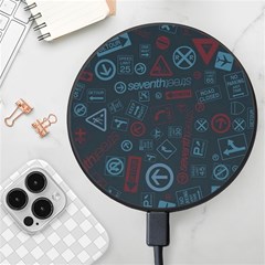 Background, Creed Wireless Fast Charger(black) by nateshop