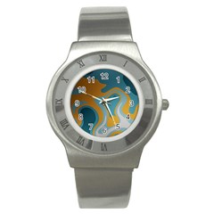 Cartoon, Elma, Corazones Stainless Steel Watch by nateshop