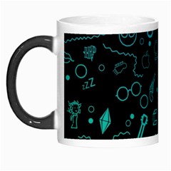 Cartoon, Halloween, Black, Dark Morph Mug by nateshop