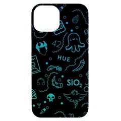 Cartoon, Skull, Dark, Dead Iphone 14 Black Uv Print Case by nateshop