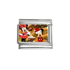 Cartoons, Disney, Merry Christmas, Minnie Italian Charm (9mm) by nateshop