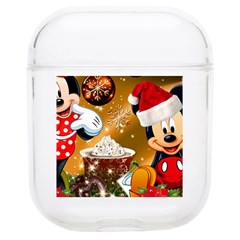 Cartoons, Disney, Merry Christmas, Minnie Soft Tpu Airpods 1/2 Case by nateshop