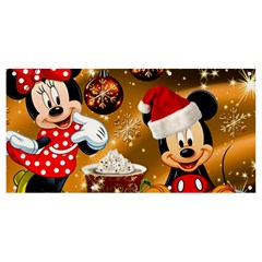 Cartoons, Disney, Merry Christmas, Minnie Banner And Sign 8  X 4  by nateshop