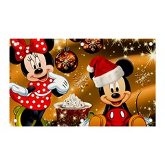 Cartoons, Disney, Merry Christmas, Minnie Banner And Sign 5  X 3  by nateshop