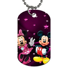 Cartoons, Disney, Mickey Mouse, Minnie Dog Tag (one Side) by nateshop