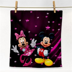 Cartoons, Disney, Mickey Mouse, Minnie Face Towel by nateshop