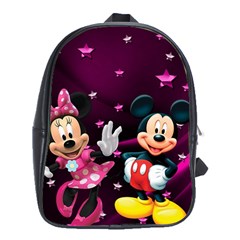 Cartoons, Disney, Mickey Mouse, Minnie School Bag (xl) by nateshop