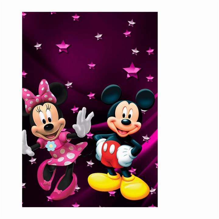 Cartoons, Disney, Mickey Mouse, Minnie Small Garden Flag (Two Sides)