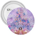 Disney Castle, Mickey And Minnie 3  Buttons Front