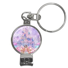 Disney Castle, Mickey And Minnie Nail Clippers Key Chain by nateshop