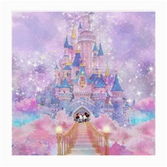 Disney Castle, Mickey And Minnie Medium Glasses Cloth by nateshop