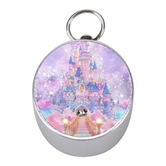 Disney Castle, Mickey And Minnie Mini Silver Compasses by nateshop