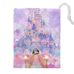 Disney Castle, Mickey And Minnie Drawstring Pouch (5xl)