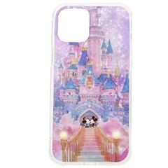 Disney Castle, Mickey And Minnie Iphone 12 Pro Max Tpu Uv Print Case by nateshop